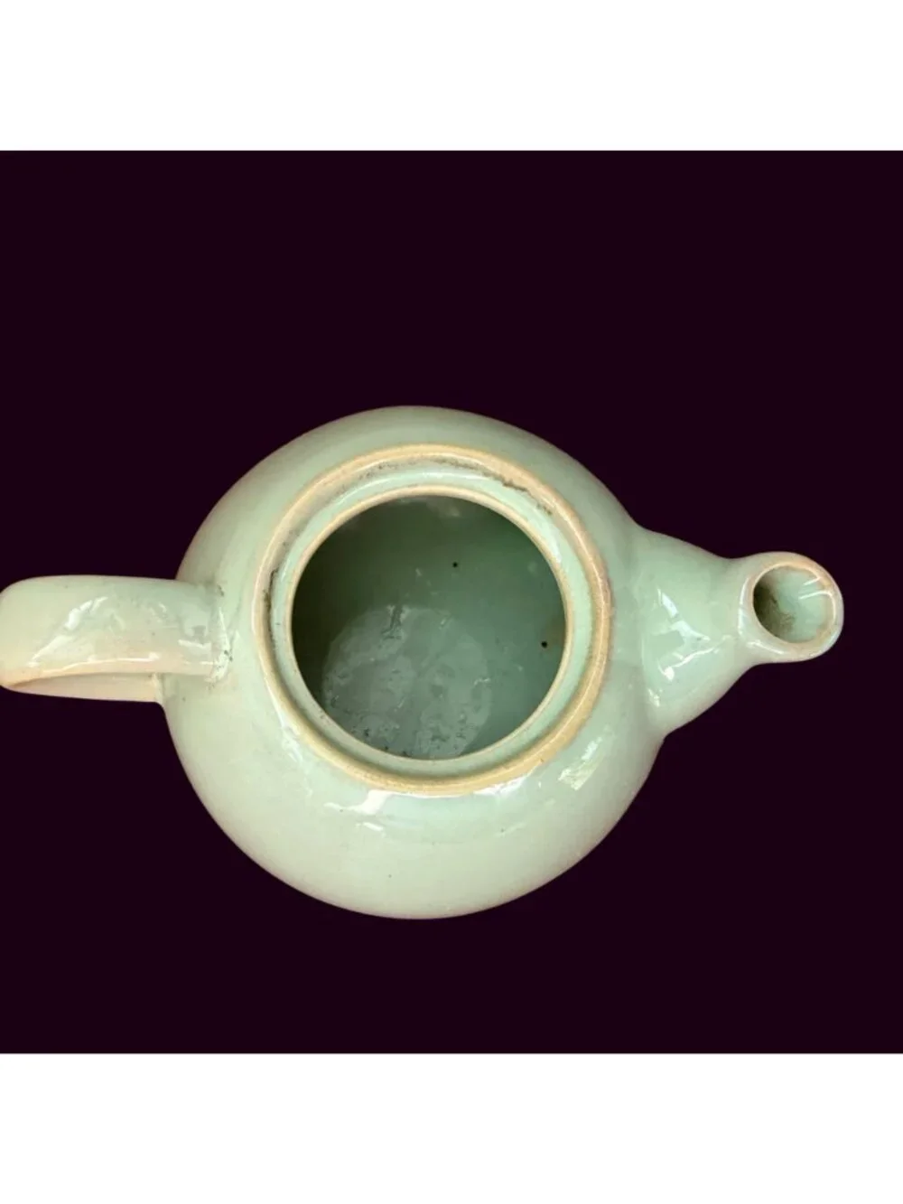 Pier 1 Farmhouse Chic Cottagecore Small Stoneware Teapot